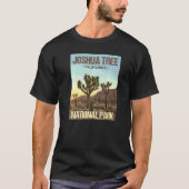 Joshua Tree National Park California Poster Tシャツ (正面)