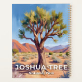 Joshua Tree National Park California Travel Art プランナー手帳 (裏面)