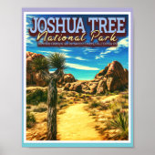 JOSHUA TREE NATIONAL PARK - CALIFORNIA US ポスター (正面)