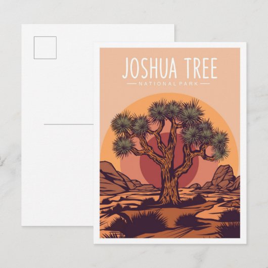 Joshua Tree National Park California USA Travel ポストカード (正面/裏面)