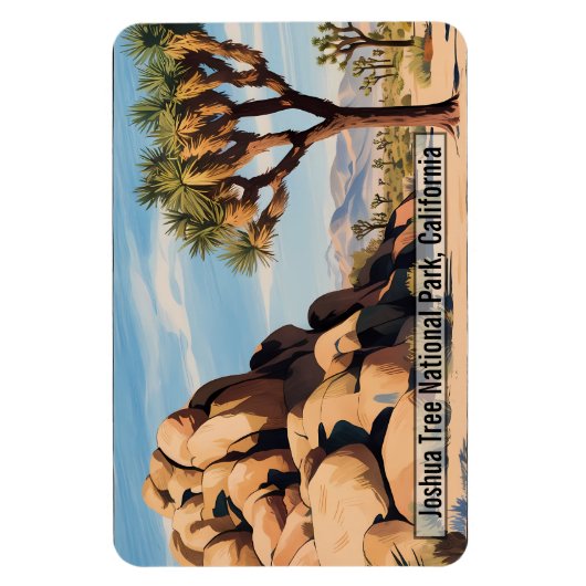 Joshua Tree National Park - Magnet マグネット (縦)