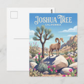 Joshua Tree National Park USA ポストカード (正面/裏面)