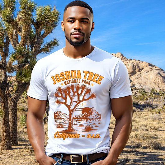 Joshua Tree National Park Vintage Desert Design Tシャツ