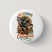 Joshus 1:9  缶バッジ (正面)