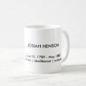 Josiah Hensonのマグ コーヒーマグカップ (正面右)