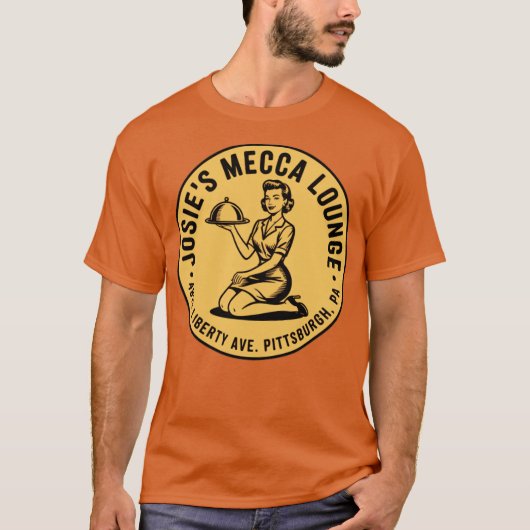 Josie's Mecca Lounge - ピッツバーグ (2) Tシャツ (正面)