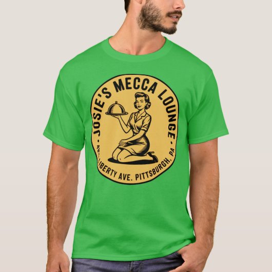 Josie's Mecca Lounge - ピッツバーグ (2) Tシャツ (正面)