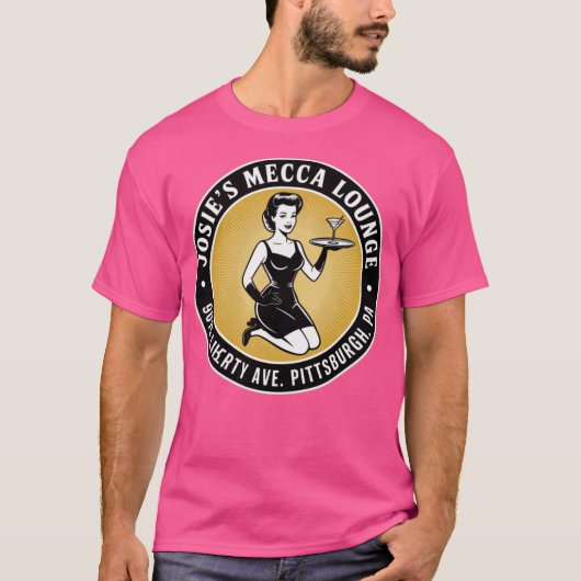 Josie's Mecca Lounge - ピッツバーグ Tシャツ (正面)