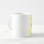 josieyellow、"yoのmutha" - JosieのperronへのWoof… コーヒーマグカップ (正面左)