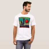 Joslyn Appleの木枠のラベル Tシャツ (正面フル)