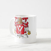 Josselinの家紋 コーヒーマグカップ (正面左)