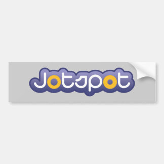 Jotspotのバンパーステッカー バンパーステッカー