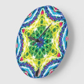 Joules Kaleidoscope ラージ壁時計 (傾斜)