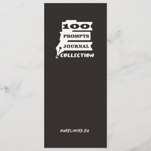 Journalとのブックマークキツネ- 「Grow Up?野生になれ！」 メニュー (裏面)