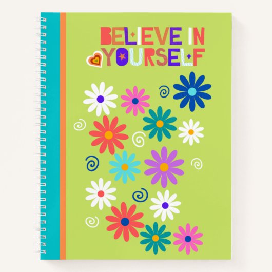 Journal、カスタム8.5インチx 11インチスパイラルノートブック ノートブック (正面)