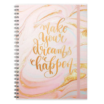 Journal – ドットグリッド懸命カバーノートブック、プレミアム