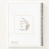 Journal パーソナライズされた 'Romance in Every Page' ノートブック (裏面)