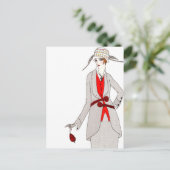 Journal des Dames et des Modes 1 ポストカード (スタンド正面)