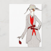 Journal des Dames et des Modes 1 ポストカード (正面)