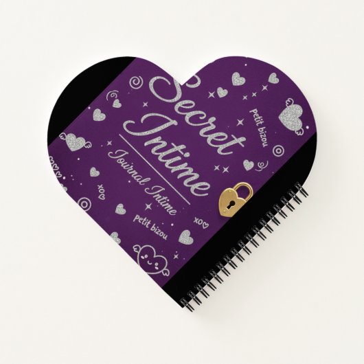 journal intime 2 ノートブック (裏面)