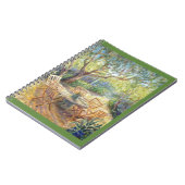 Journal/Notebook- "Afternoon Sundrops" ノートブック (左側)