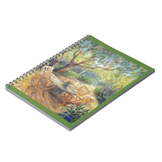 Journal/Notebook- "Afternoon Sundrops" ノートブック (左側)