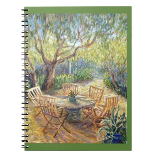 Journal/Notebook- "Afternoon Sundrops" ノートブック (正面)