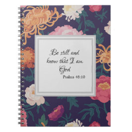 Journal Notebook, Be still and and Know I am God ノートブック