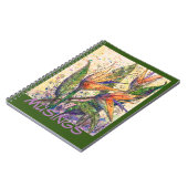 Journal/Notebook- Birds of Paradise "Musings" ノートブック (左側)