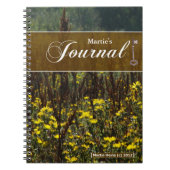 Journal Notebook - Fields of Vanゴッホ ノートブック (正面)