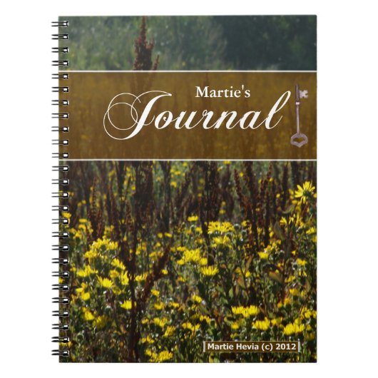 Journal Notebook - Fields of Vanゴッホ ノートブック (正面)