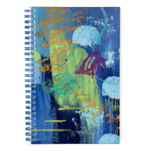 Journal Notebook in Underwater Caveデザイン
