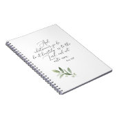 Journal Notebook KJV Bible Verse Colossians 3:23 ノートブック (右側)