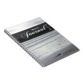 Journal Notebook - Silverビーチ ノートブック (右側)