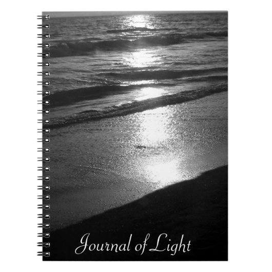 Journal of Light BW海夕日 ノートブック (正面)