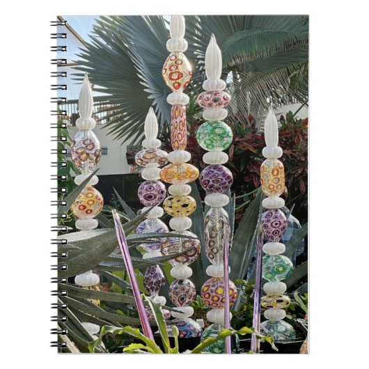 Journal with colorful glass ノートブック (正面)