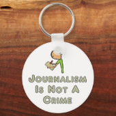 Journalism Is Not A Crime キーホルダー (裏面)