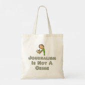 Journalism Is Not A Crime トートバッグ (裏面)