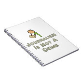 Journalism Is Not A Crime ノートブック (右側)