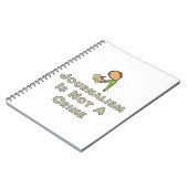 Journalism Is Not A Crime ノートブック (左側)