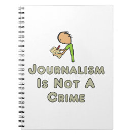 Journalism Is Not A Crime ノートブック