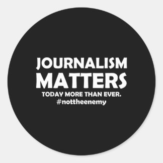 Journalism Matters ラウンドシール