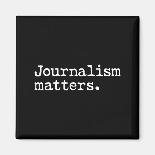 Journalism Matters Support Fee Press Freedom of マグネット (正面)