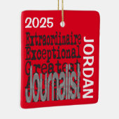 Journalist Extraordinaire CUSTOM セラミックオーナメント (右)