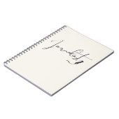 Journalist Script Notebook – Minimalist Writer Pen ノートブック (左側)