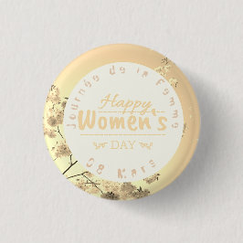 Journée de la Femme Badge rond 缶バッジ