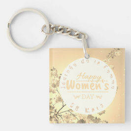 Journée de la Femme Porte-clé en acrylique キーホルダー