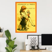 Journee de Paris ～ヴィンテージフランスのWW1ポスター ポスター (ホームオフィス)