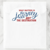 JOURNEYカスタムステッカー 楕円形シール (バッグ)