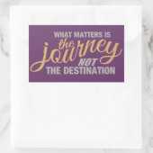 JOURNEYカスタムステッカー 長方形シール (バッグ)